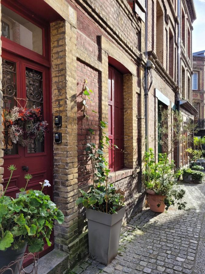 Ferienwohnung Le Valentin - Parking Prive - Coeur Historique Honfleur Exterior foto